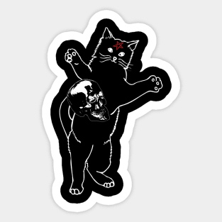 Hell Cat Sticker